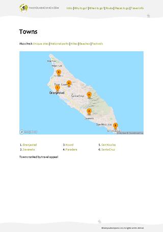 mangel halto aruba location map south coast