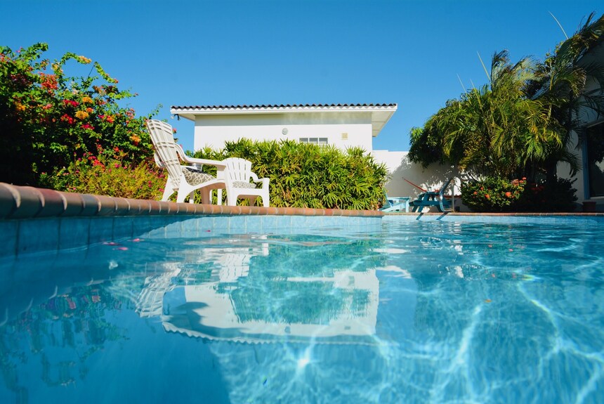 windsong villa aruba private villa garden