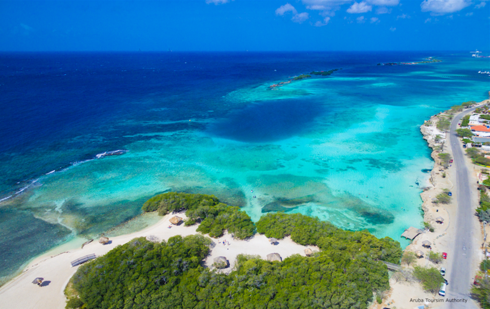aruba driving route mangel halto beach