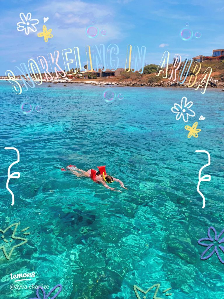 aruba lagoon snorkeling day trip clear water
