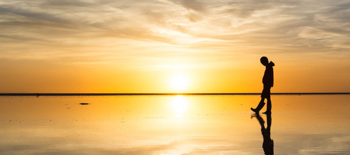 spanish lagoon reflection calm water mirror aruba