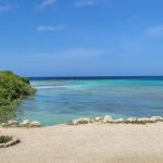 Scenic lagoon view during the Small Group Snorkeling at Mangel Halto Aruba tour with turquoise Caribbean waters